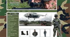 Desktop Screenshot of corporacionmendez.com